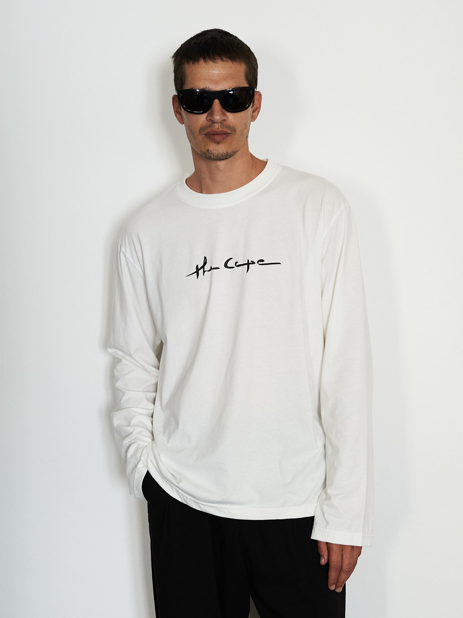 Signature Longsleeve — Off White